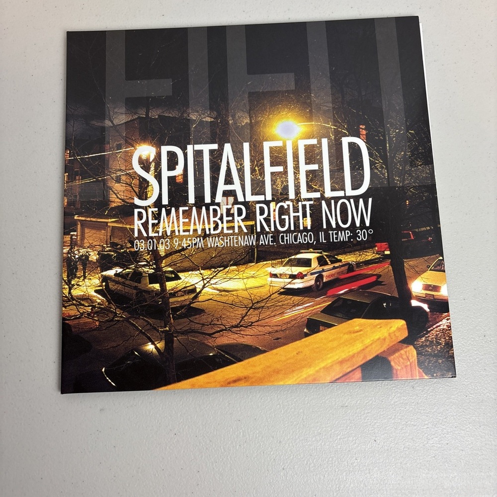 Spitalfield Remember Right Now Black Record Vinyl
